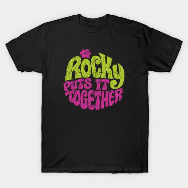 Rocky Puts It Together 1970 T-Shirt by JCD666